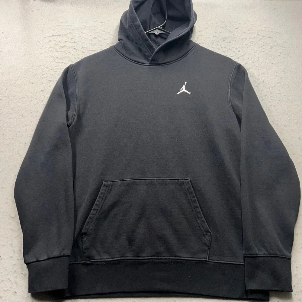 Jordan Boys XL Black Jumpman Pullover Hoodie Sweatshirt 13-15 Years 1771